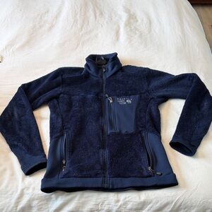 Mountain Hardwear Dark Blue Fleece Jacket